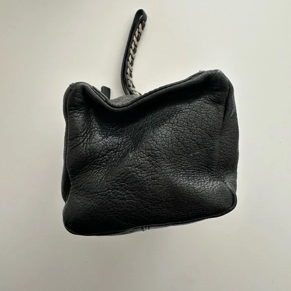 Givenchy Pandora Leather Black Wristlet Pouch Authentic - Picture 7 of 9